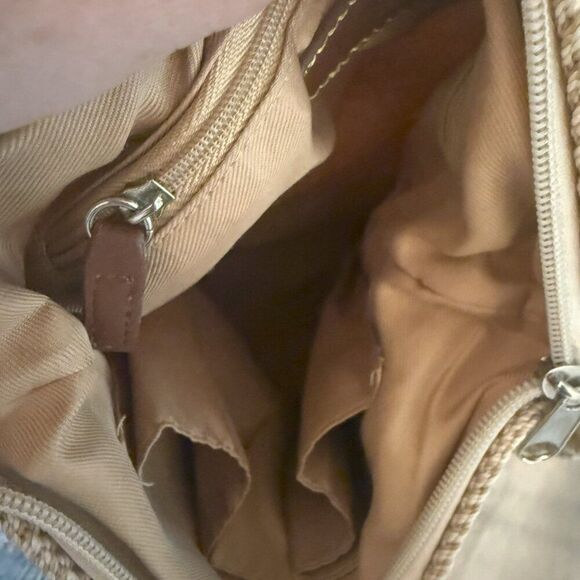 The Sak Neutral Crochet Crossbody Bag – Boho Woven Purse, EUC, Adjustable Strap - Picture 5 of 5